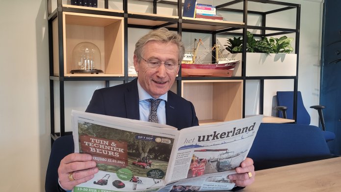 Jan Westmaas (burgemeester) lees het Urkerland