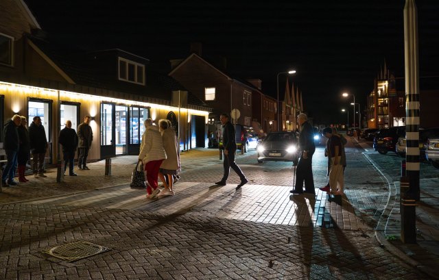 Zebrapad bij Hofstee zonder verlichting
