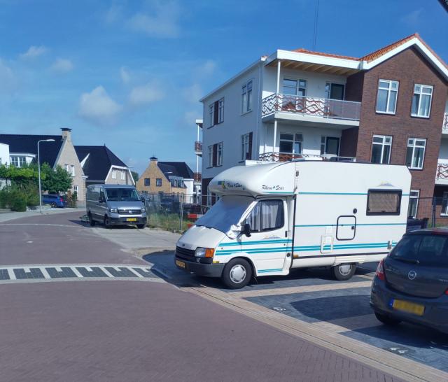 Een straat in de Zeewijk fase 4, Urk