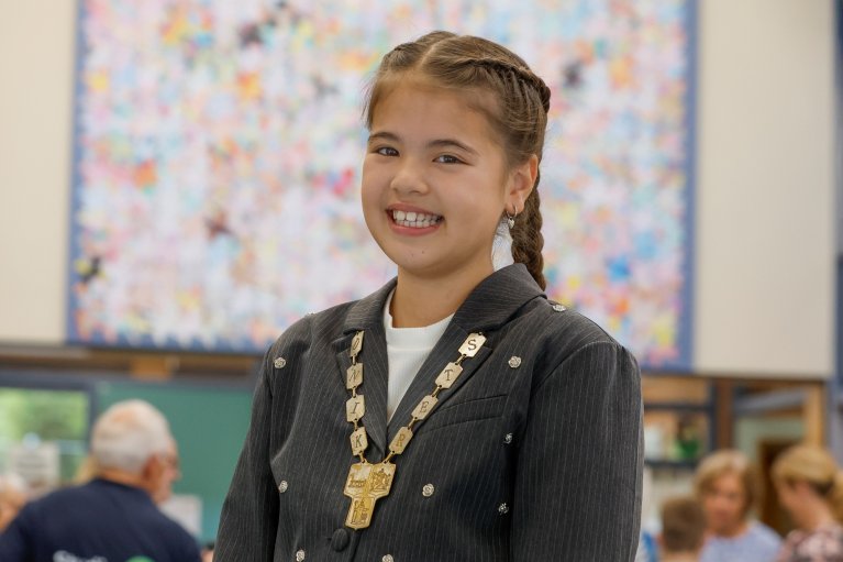 Kinderburgemeester Stephanie Aarts