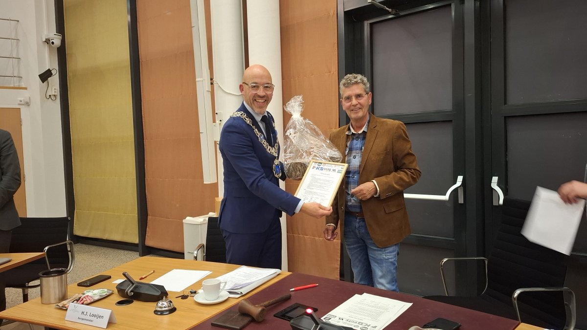 Afscheid burgemeester Looijen