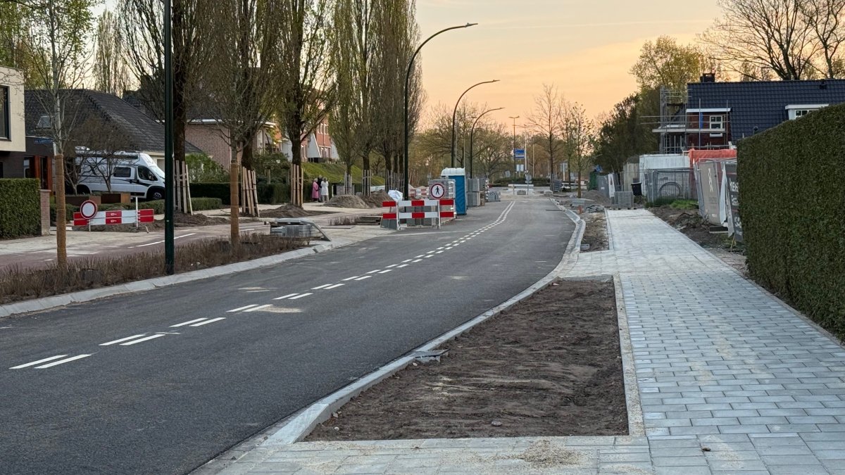 Werkzaamheden ‘Valkenswaardse Poort’ binnen de bebouwde kom bijna afgerond