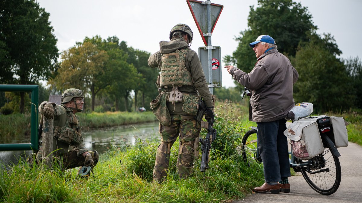 Militaire oefening van 6 tot en met 8 juli