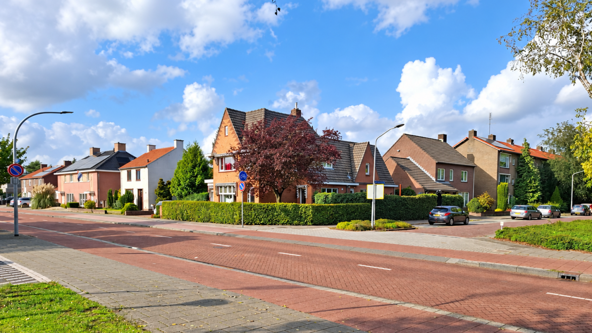 Aanleg verhoogde kruising Waalreseweg