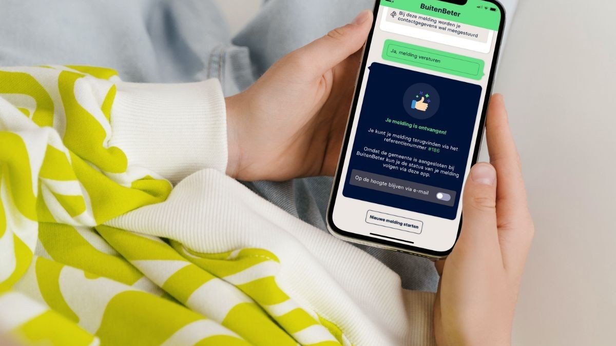 Meld problemen in de openbare ruimte via de BuitenBeter-app