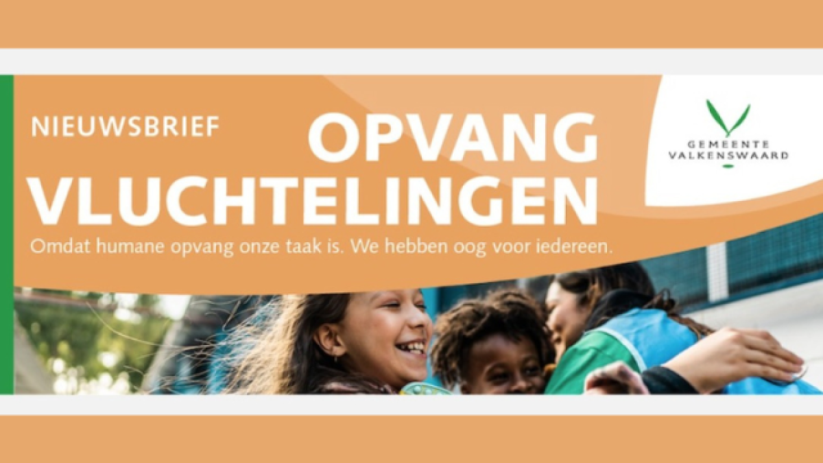 Er is weer een nieuwsbrief opvang vluchtelingen