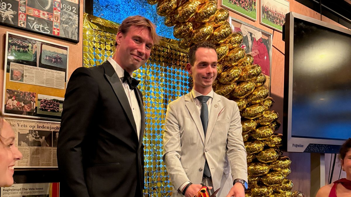 Nieuwe duurzame sportaccommodatie voor Rugbyclub The Vets feestelijk geopend