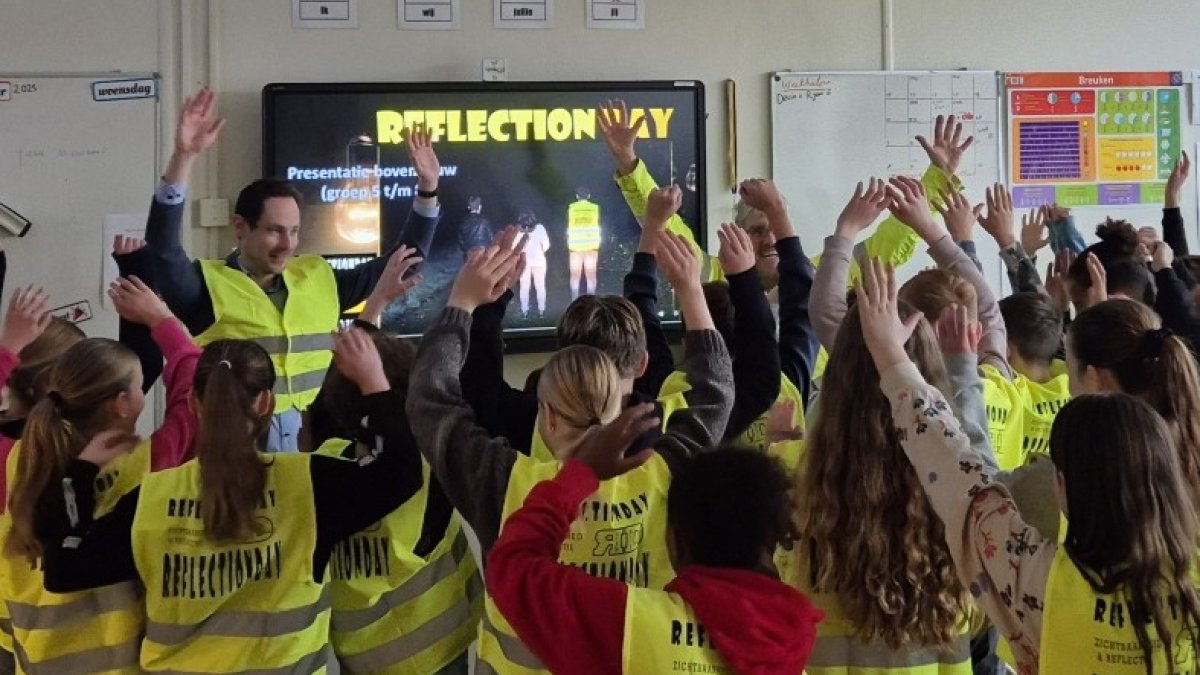 Gastles op basisschool Schepelweyen is het startsein voor actieperiode Reflectionday