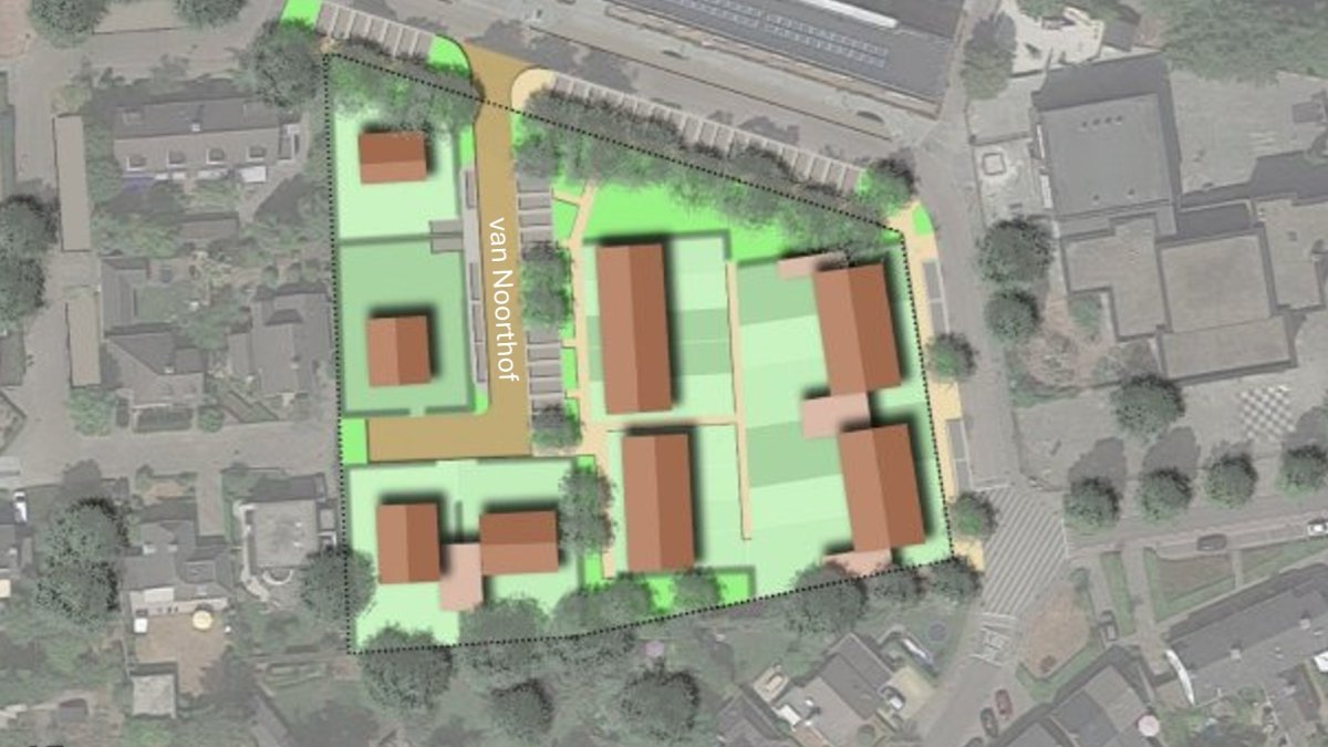 Straatnaam 'van Noorthof' vastgesteld in plangebied Amundsenstraat