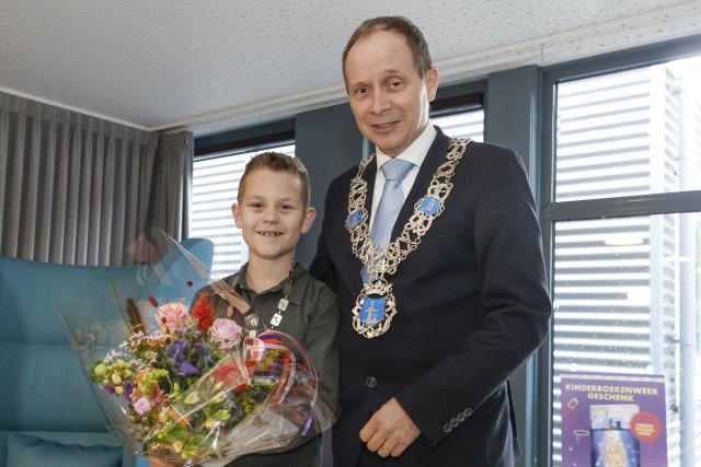 Kinderburgemeester Billy de Wit