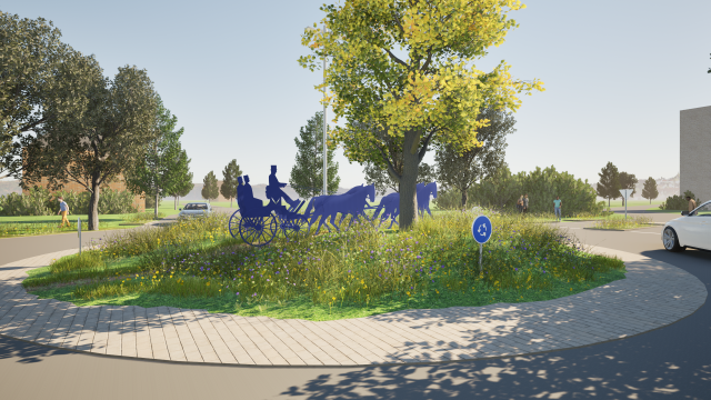 Bekijk hier het ontwerp van Entree Noord