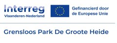 Logo - Grensloos Park de Groote Heide - Interreg Vlaanderen-Nederland gefinancierd door de Europese Unie