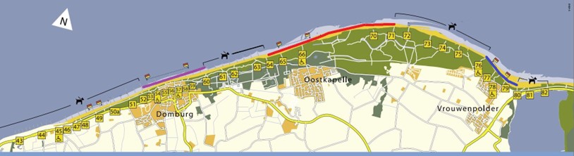 Regels voor honden op het strand in gemeente Veere