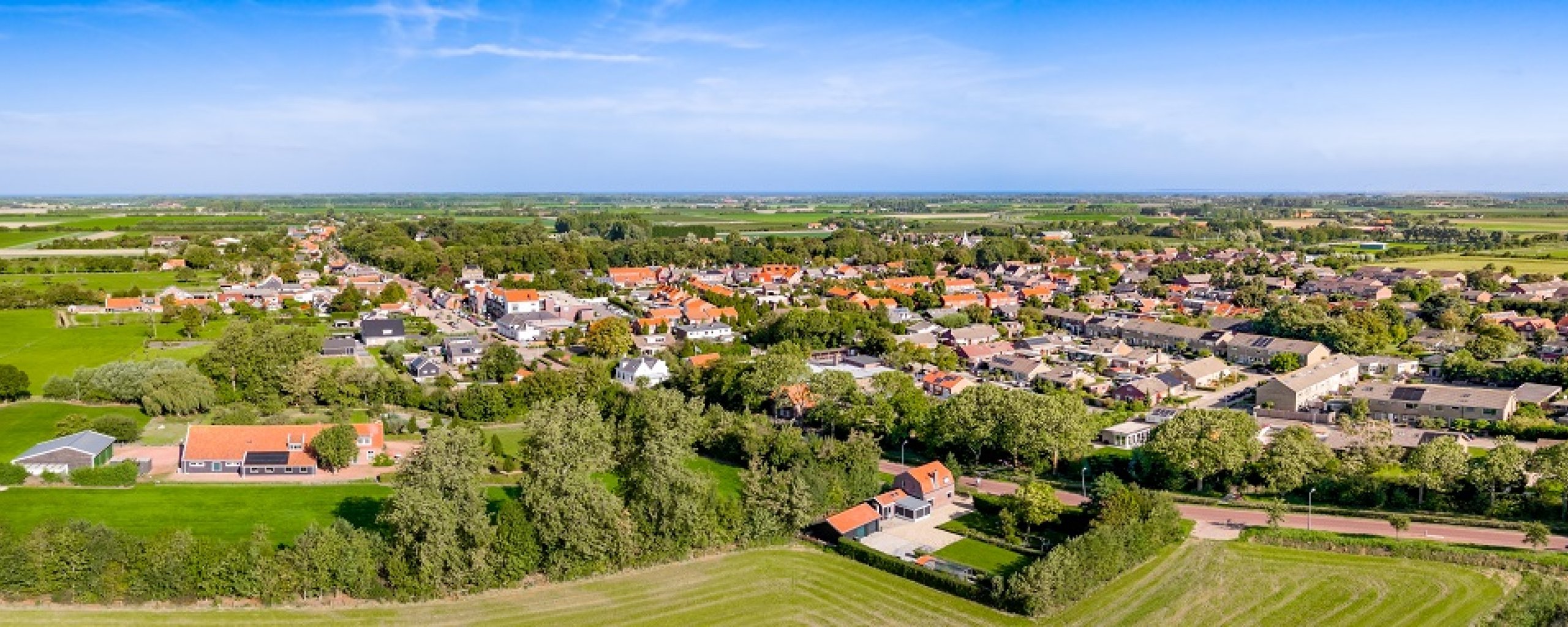 Luchtfoto Serooskerke
