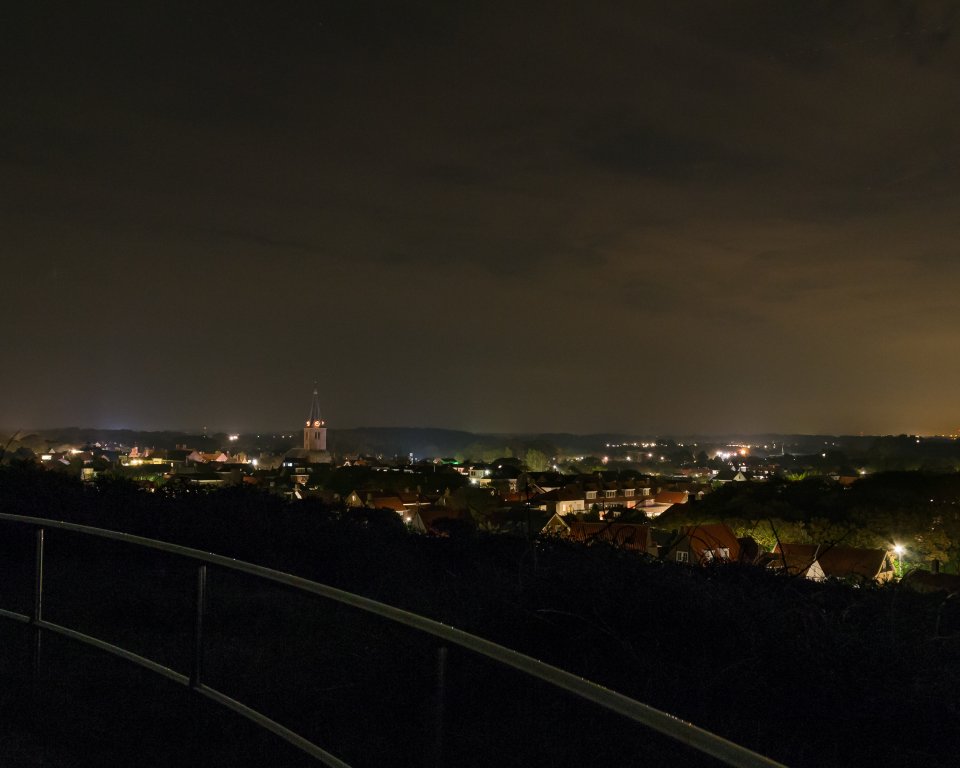 Nacht overzicht van Domburg