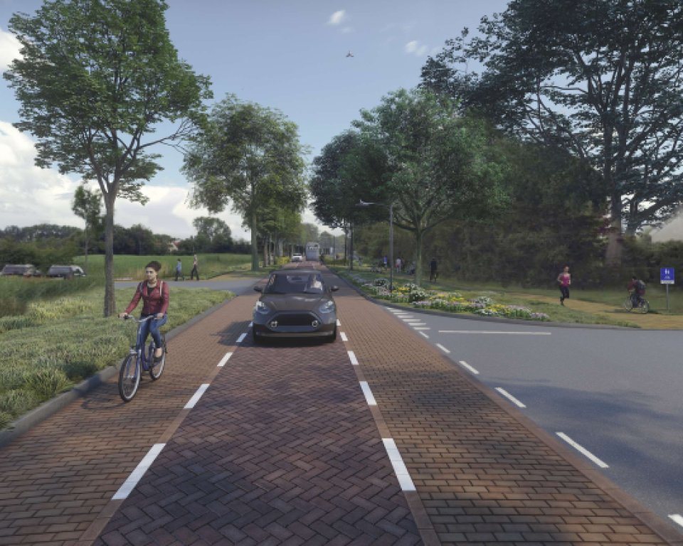 Impressie Veerseweg Veere 