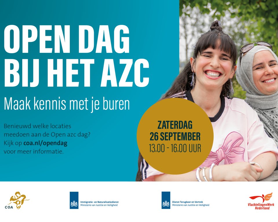 Open dag bij het AZC