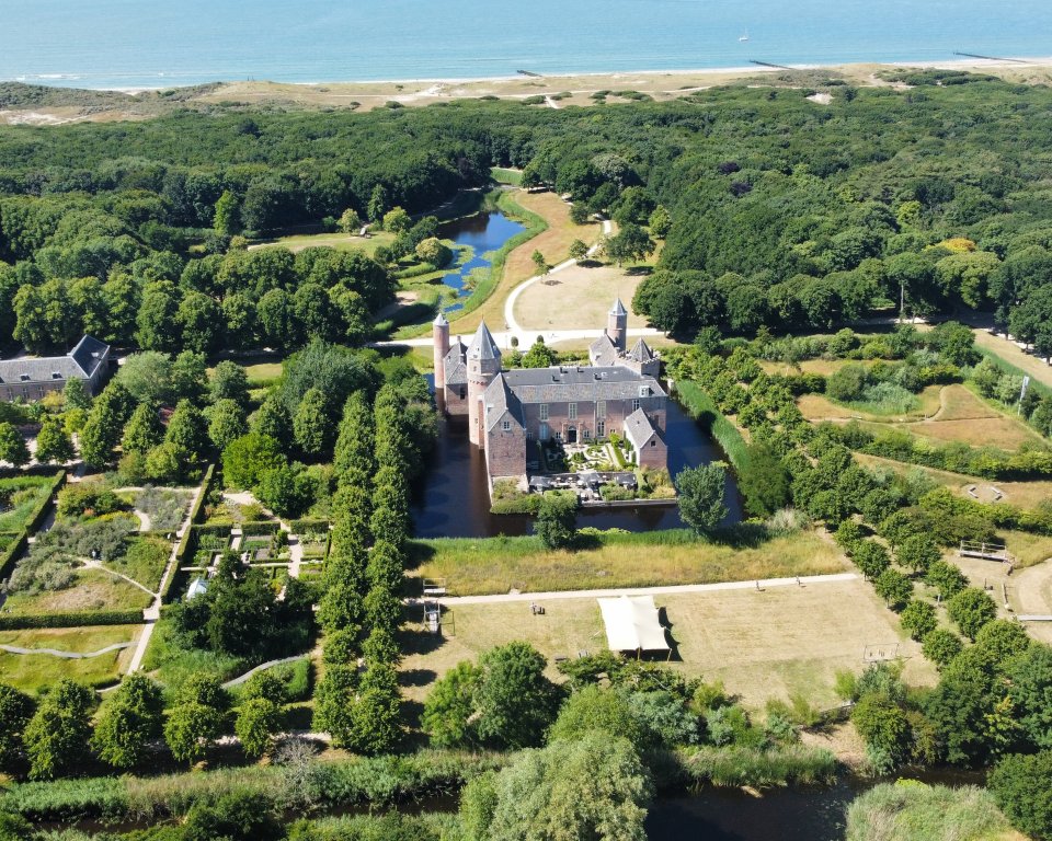 Museum Terra Maris vanuit de lucht gezien