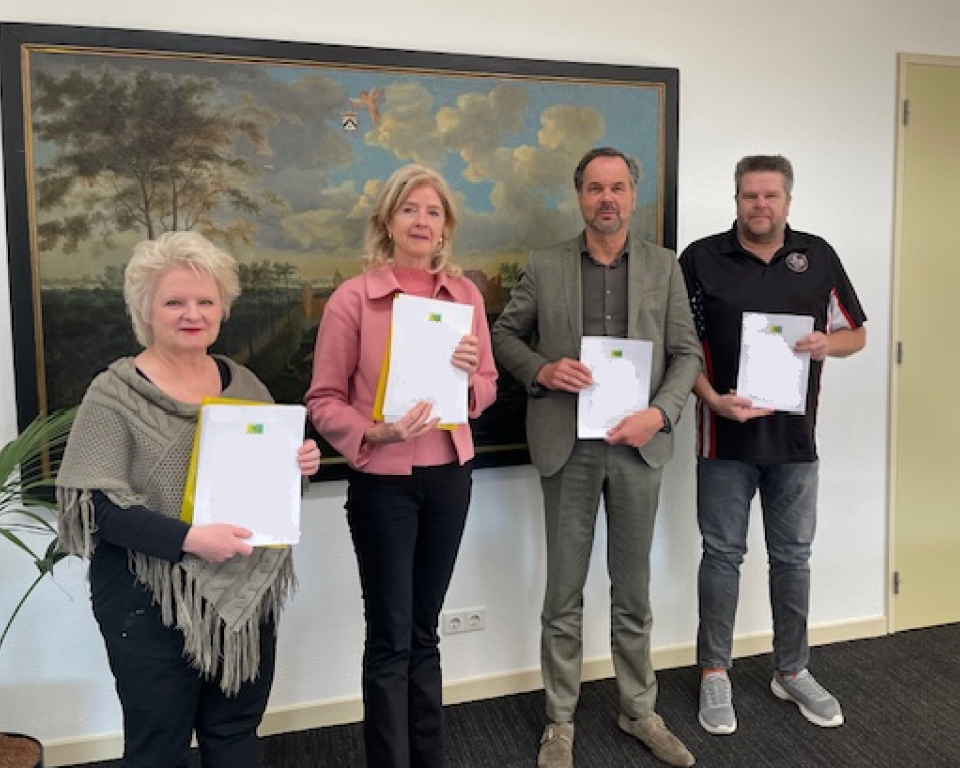 Ondertekenen intentieovereenkomst MFA Serooskerke