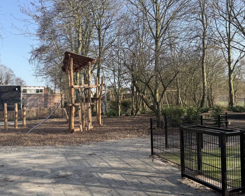 Schoolplein van De Goede Polder in Vrouwenpolder