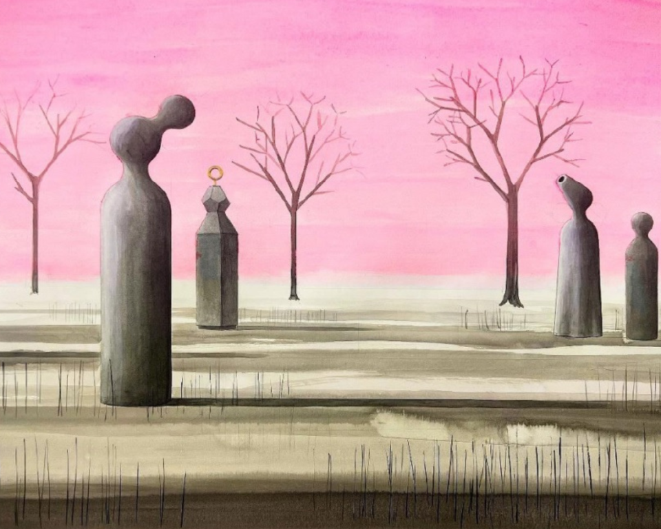  Domburg krijgt zijn eigen ‘Stonehenge’; onthulling nieuw kunstwerk Charles Avery 