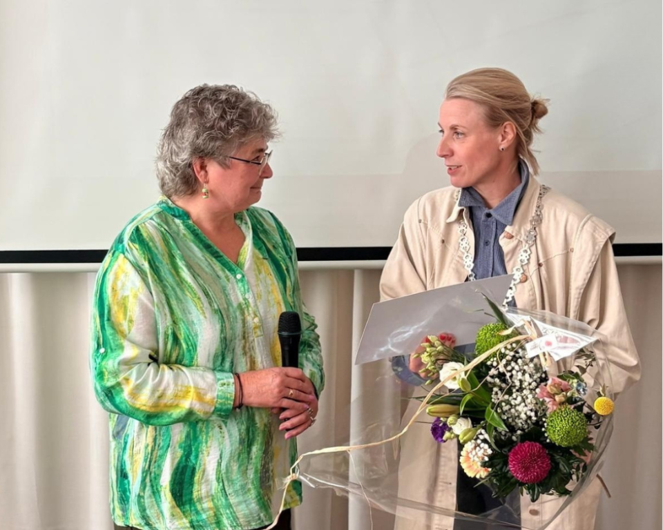 Veerse waarderingsonderscheiding voor mevrouw Franke-Evertse