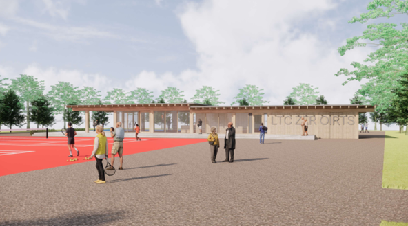 Nieuwe locatie tennisvereniging Zer Oirts