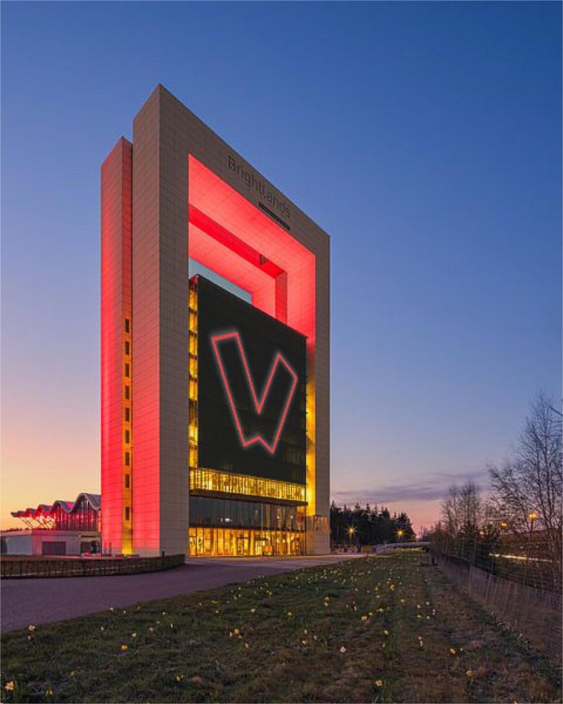 het nieuwe venlo logo op de innovatoren