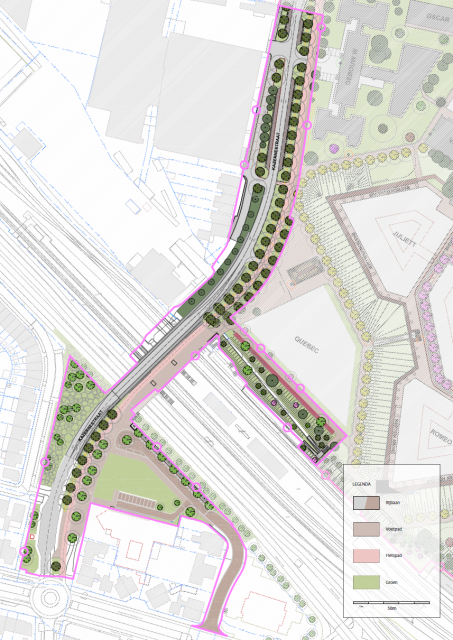 kaart locatie project kazernestraat