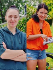Yevheniia en Anastasiia de MASTERCLASS juffen