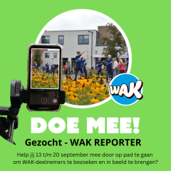 Reporter gezocht afbeelding