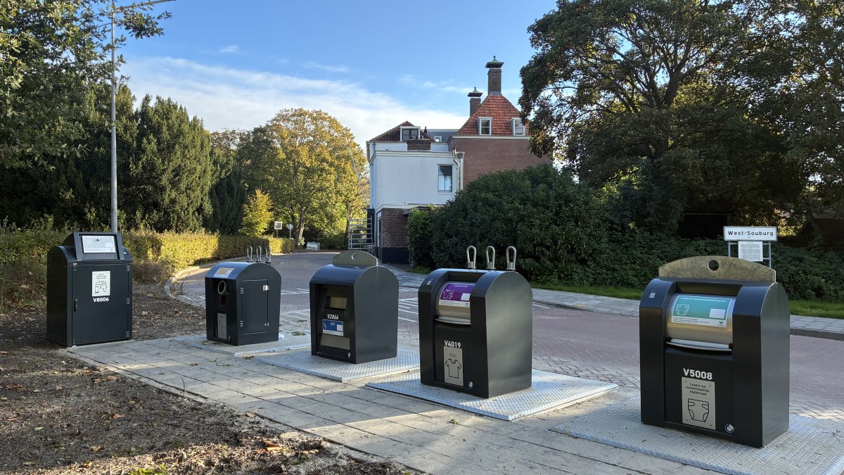 Recyclepleintje Parklaan vanaf 12 oktober 2026 in gebruik