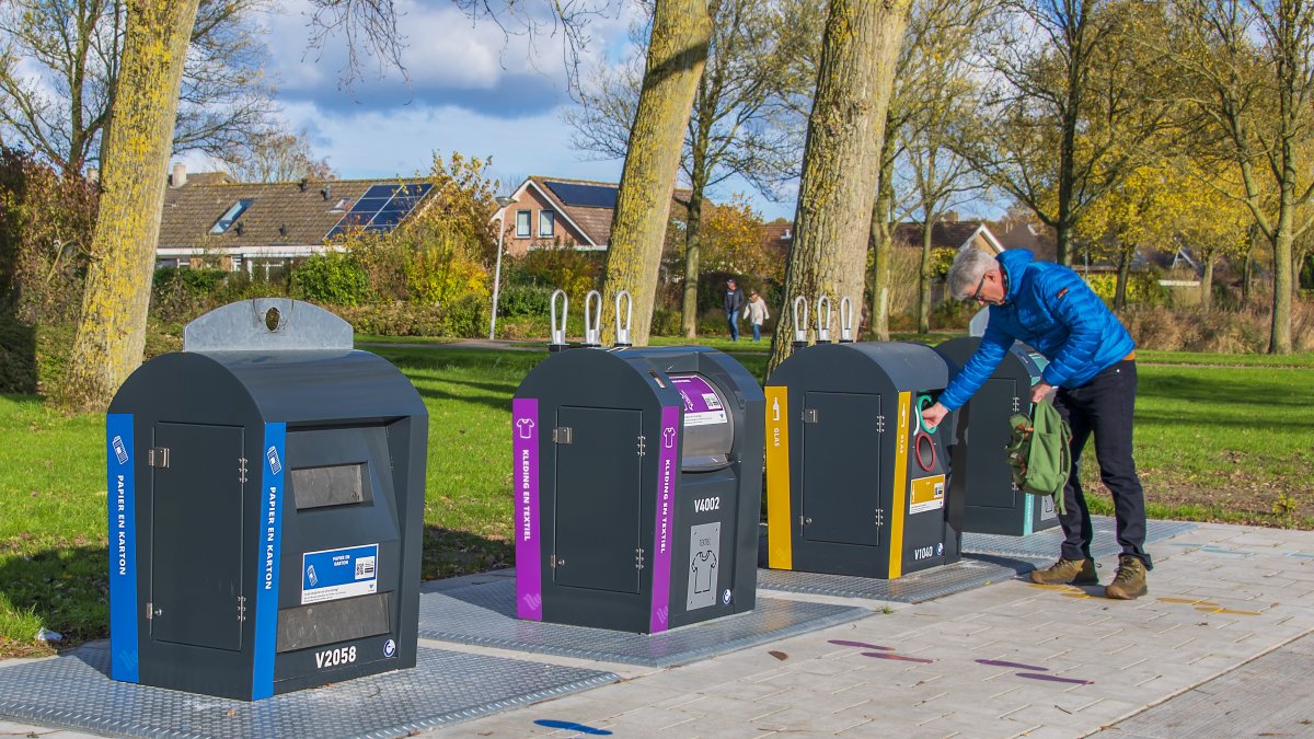 Omgekeerd inzamelen afval stap voor stap ingevoerd