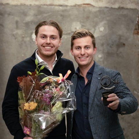 Winnaar Jong Talent van het Jaar - Ference en Tom Geurts van Gewoon Goed VVE Beheer
