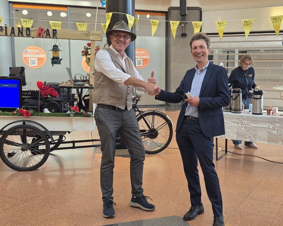 Startsein van Week van de Ontmoeting met wethouder Wilbert Borgonjen