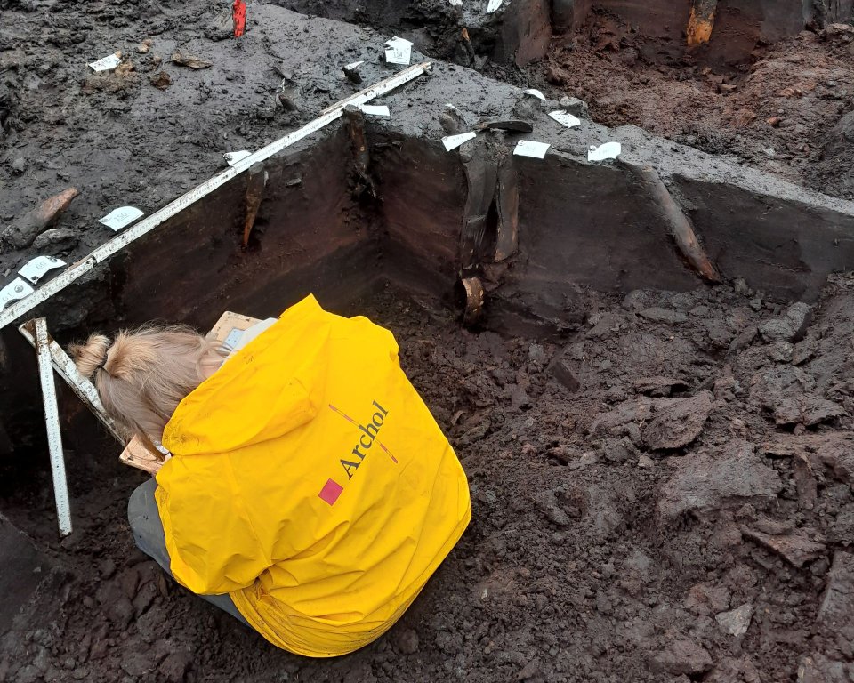 Archeologisch onderzoek aan de Dwarsweg in Rockanje