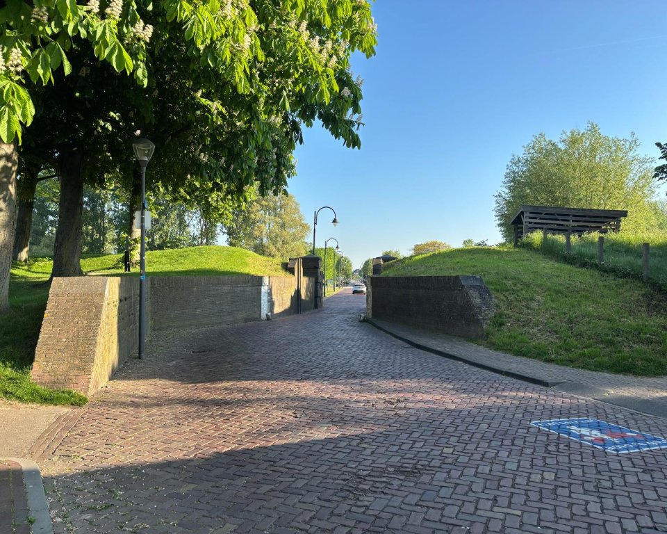 De Brielse poort in de vesting van Hellevoetsluis