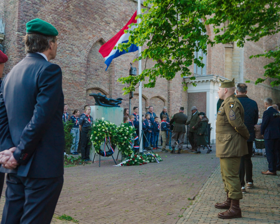 Dodenherdenking 4 mei Brielle