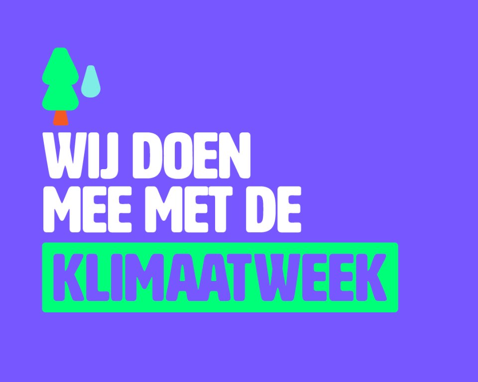 We're participating in Climate Week