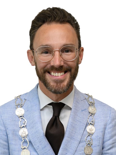 Portret burgemeester Arno Scheepers