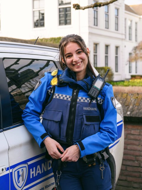 Portrait photo: Community Police Officer Nomi