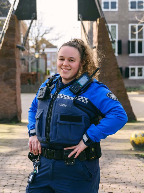 Portrait photo: Community Police Officer Shanaya