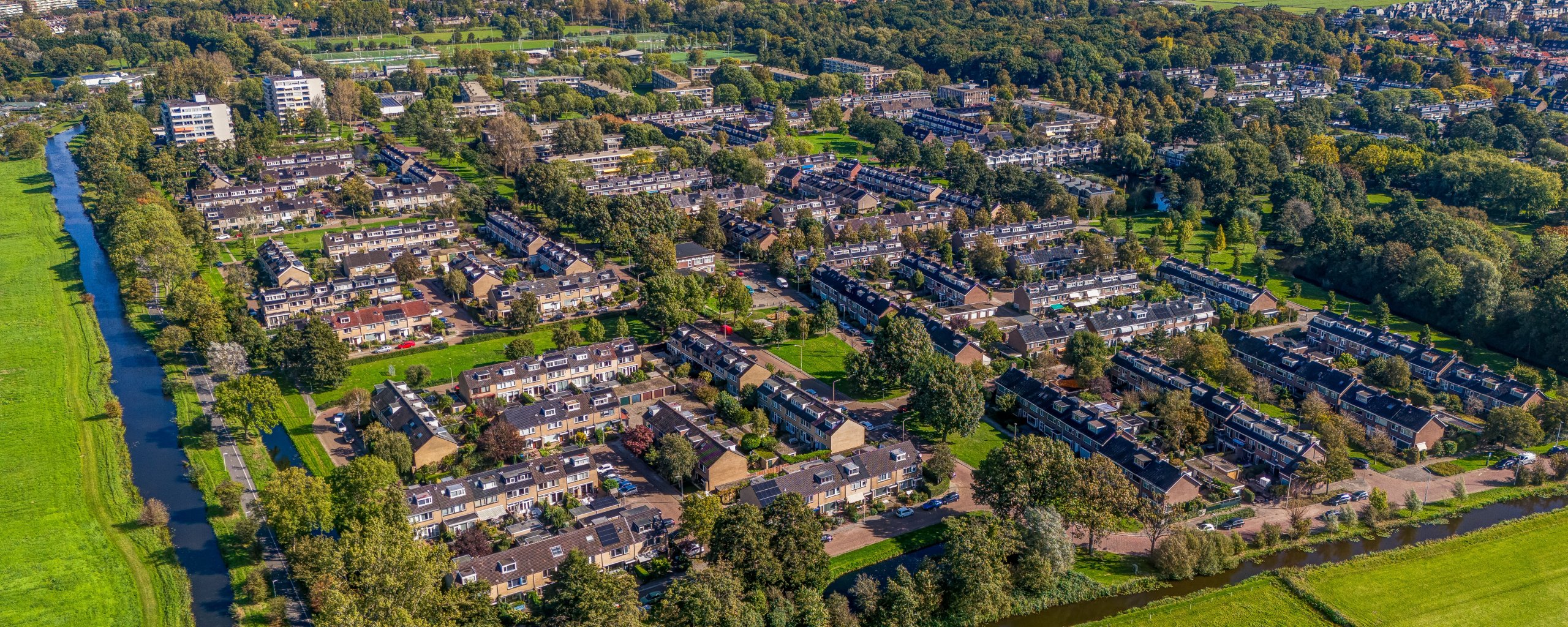 Drone foto van Adegeest