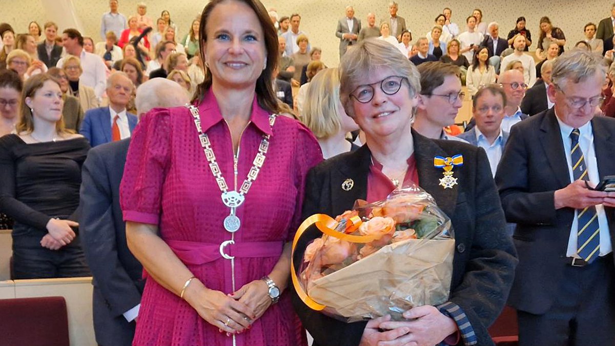 Koninklijke onderscheiding voor prof. dr. Nicoline Schalij-Delfos