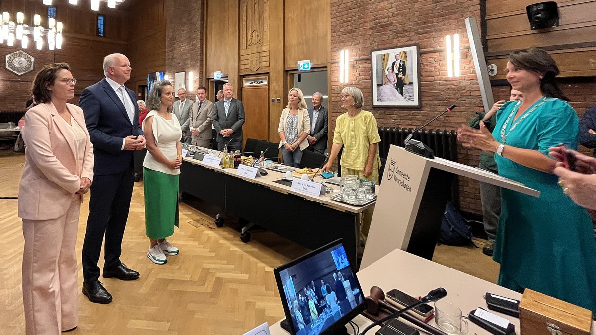 Voorschoten heeft een nieuw college