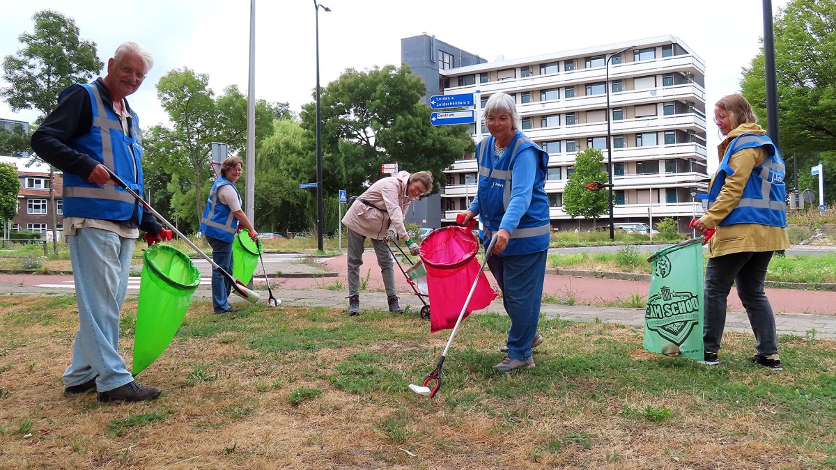 Voorschotense Jutters in actie voor World Cleanup Day