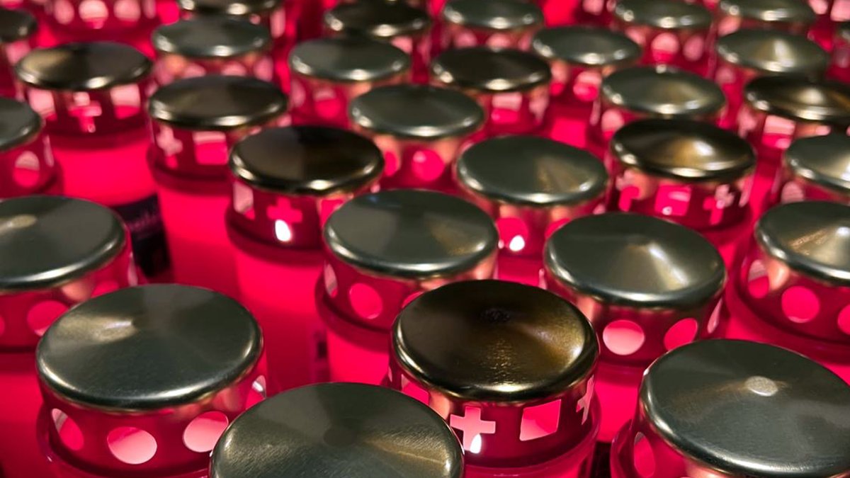 Lichtjesavond op gedenkpark Rosenburgh