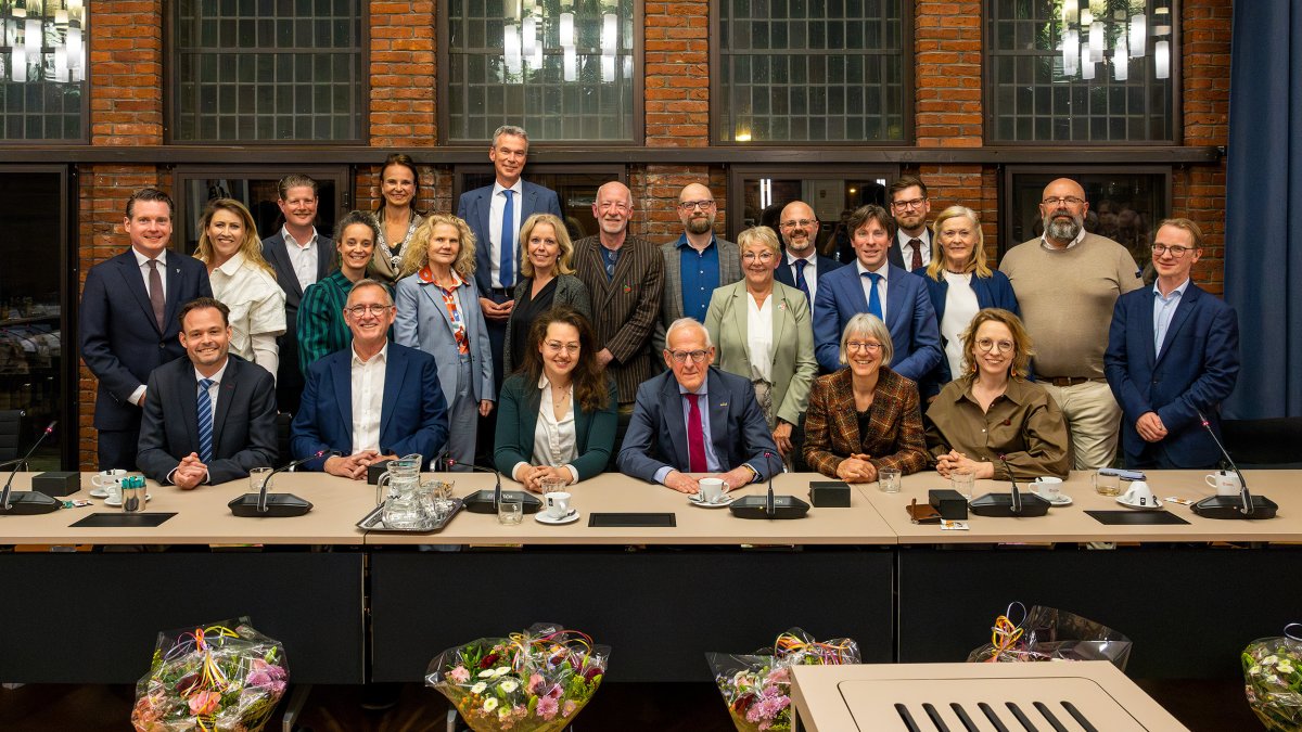 Raadsperiode 2022-2026 afgesloten en afscheid van vertrekkende leden