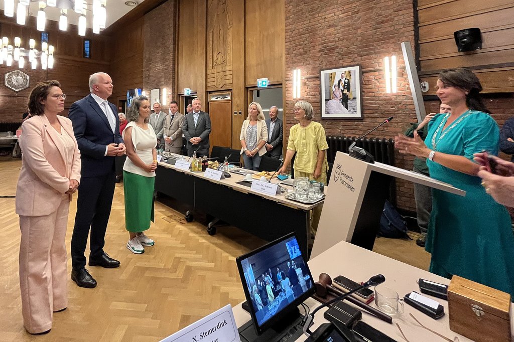 De drie wethouders