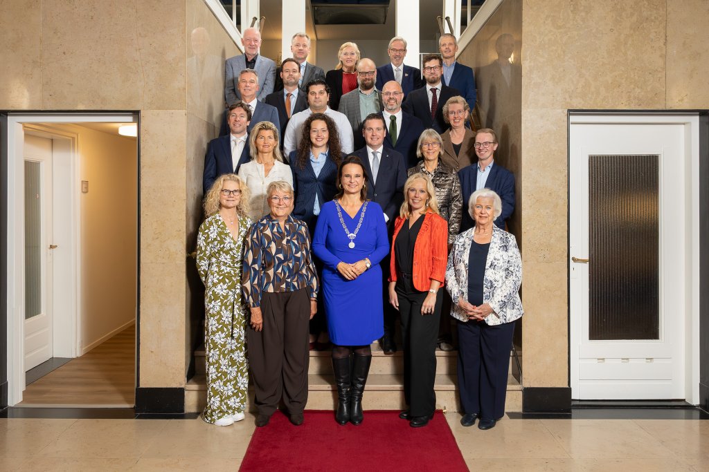 Foto van de gemeenteraad van Voorschoten